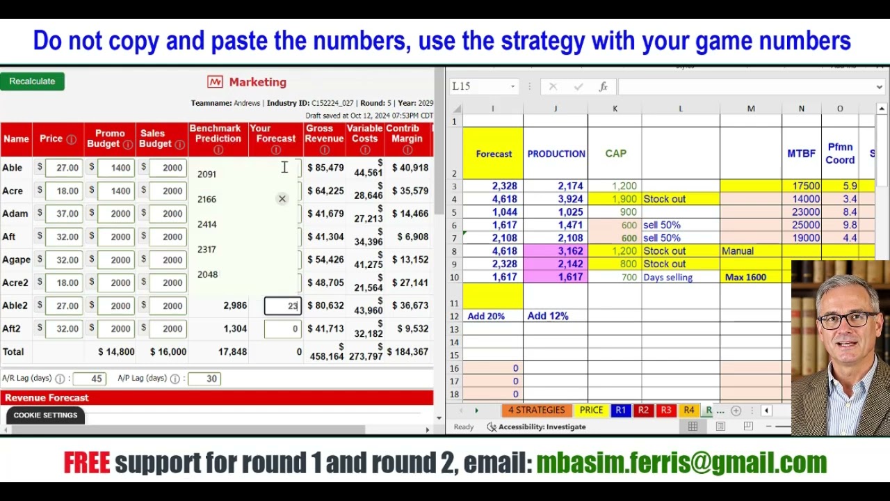 Capsim Round 5 Guide to get Top results 999 - VIP2