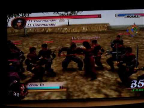 Dynasty warriors 3: Zhou Yu story mode lvl 1