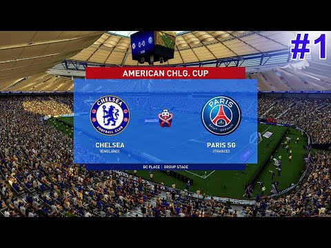 FIFA 21 - CHELSEA Career Mode #1 vs PSG - Ft. Erling Haaland, American Cup 2021