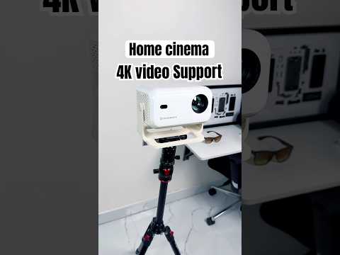 300” Screen Home Theatre, 4K Support, Android 11 | Crossbeats Lumix Cine Projector