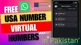 How to get free USA & Canada Phone Number in Pakistan