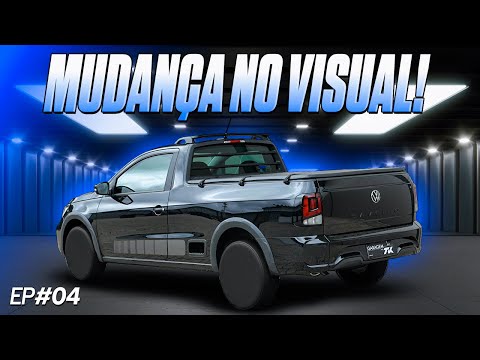 I swapped out the wheels and installed new accessories on my Saveiro Trendline!