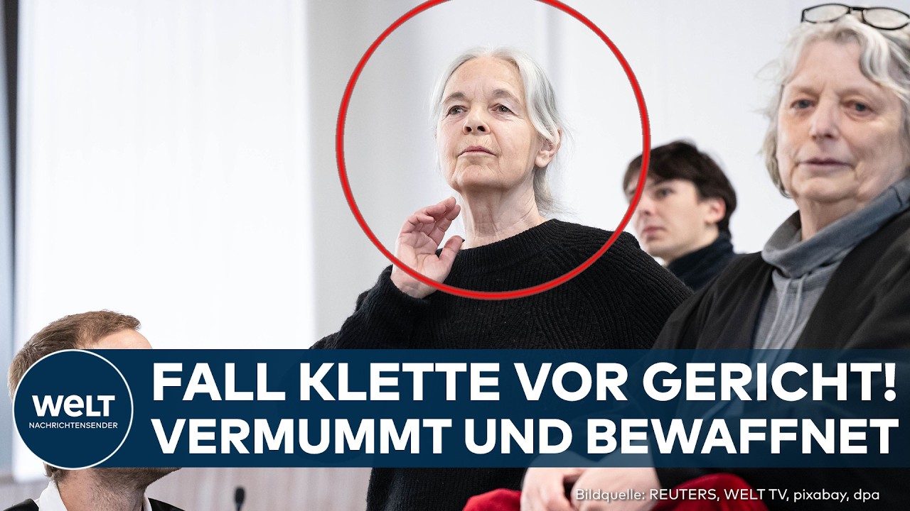 RAF-TERRORISTIN: Daniela Klette vor Gericht! Anklage fordert 15 Jahre Haft!