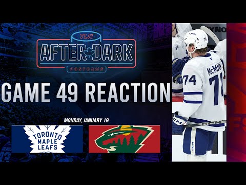Toronto Maple Leafs vs Minnesota Wild Postgame Show | Game 49 | TLN After Dark