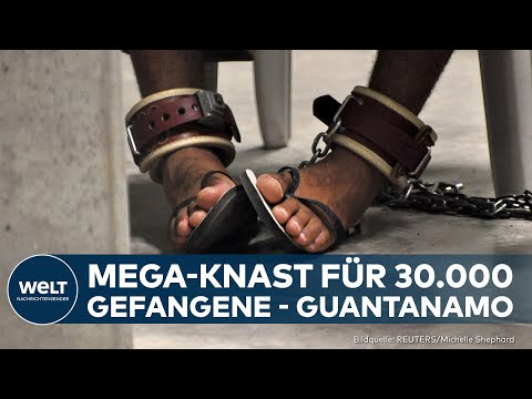 GUANTANAMO: Donald Trump plant Migrantenlager – 30.000 Plätze für „die Schlimmsten“!