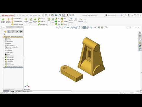 SOLIDWORKS 2019 - Opening Specific Configurations of Parts