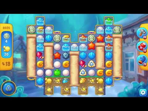 Fishdom  Level 8021 - 8030 (First Try) 🐡