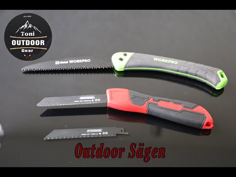 Outdoor Handsägen vergleich von Amazon und Lidl