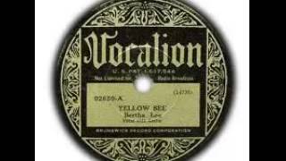 Bertha Lee & Charley Patton - Yellow Bee - January 31, 1934