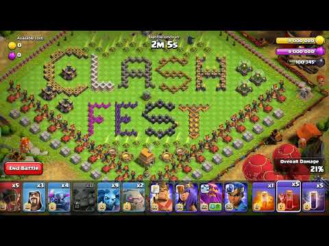 Easily 3 star Clan fest challenge. Easiest method