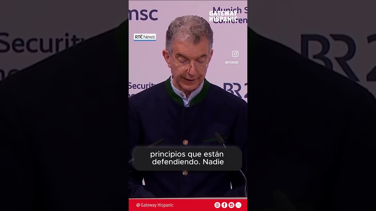 Christoph Heusgen breaks down in tears after acknowledging the words of J.D. Vance.
