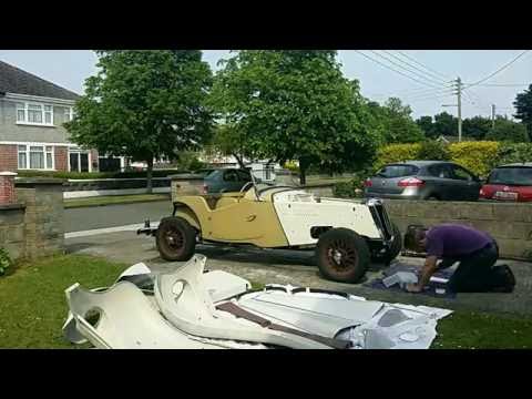 1954 MG TF PARTIAL REBUILD BY DARRYL LAMB