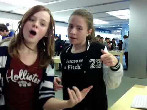 Apple store mama do the hump