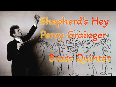 Shepherds Hey for Brass Quintet