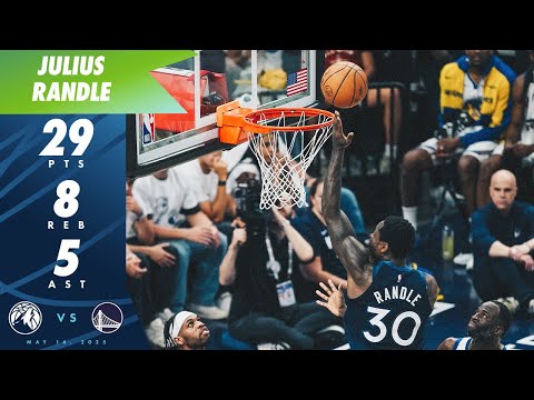 Julius Randle Drops GAME-HIGH 29 POINTS Against Warriors | 05.14.25