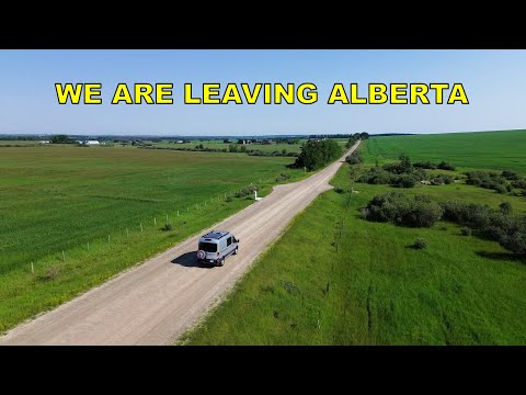 We are leaving Alberta - AWD Ford Transit DIY campervan for van life, overland camping & adventure