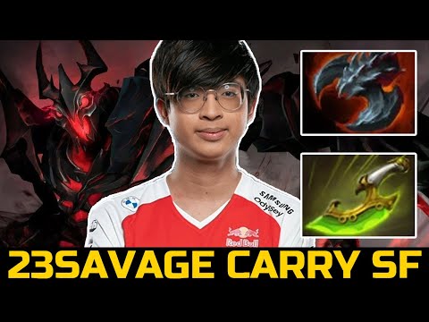 23SAVAGE POS 1 SHADOW FIEND - BACK TO META RIGHT CLICK BUILD DOTA 2