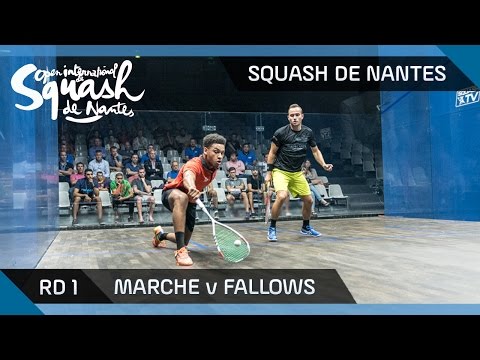 Squash: Marche v Fallows - Squash de Nantes - Rd 1 Highlights