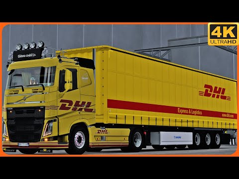 [TS-PC] ETS2 4K | GRAND UTOPIA | VOLVO FH4 540 | GRAVOULAND - TOURS