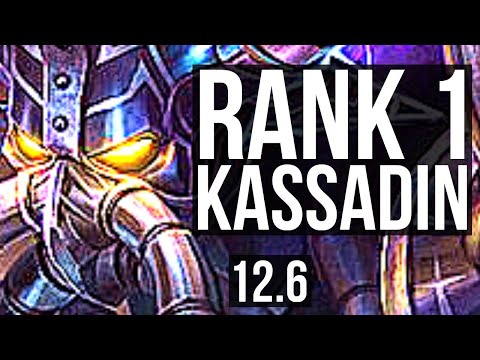 KASSADIN vs QIYANA (MID) | Rank 1 Kassadin, 800+ games, 13/4/11 | BR Challenger | 12.6