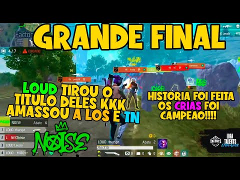LOUD TIROU O TITULO DELES AMASSANDO A TN E A LOS GRANDES, E ENTREGOU PROS CRIAS QUE É CAMPEÃOO!!!!