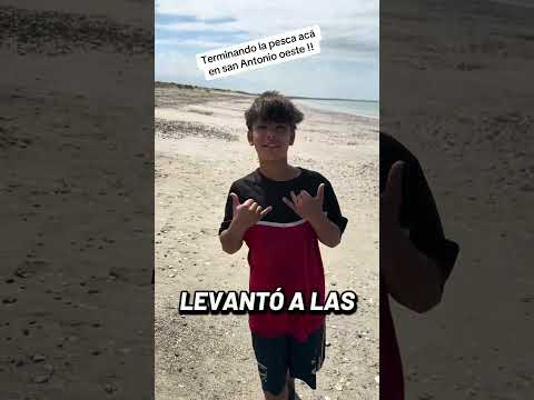 Fin de la pesca de pejerrey acá en Mar !! San Antonio oeste Río Negro !!