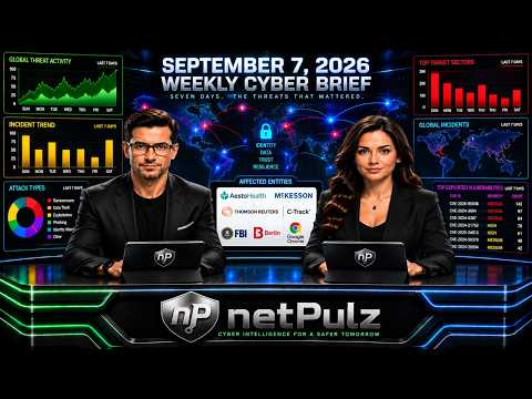 September 7, 2026 Weekly Cyber Brief — Identity Under Attack: Healthcare, Courts & Government Data Exposed