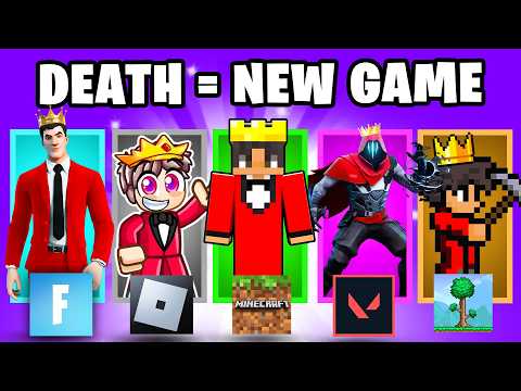 Minecraft, But EVERY Damage = New Game!