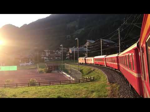 Train Travel Channel - Train at Sunrise