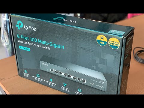 8-Port 10G Desktop/Rackmount Switch