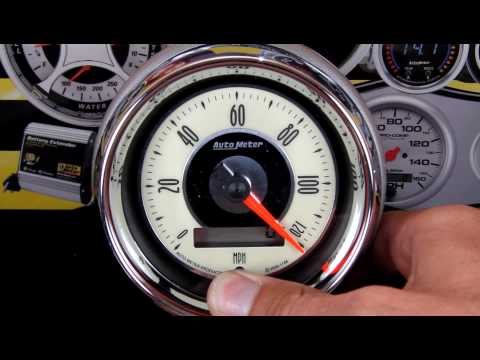 Calibrating Your AutoMeter Electric Speedometer- HD