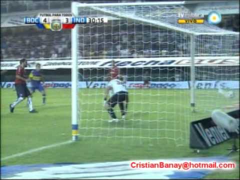 Boca 4 Independiente 5 Clausura 2012 Los goles (Relato German Sosa)