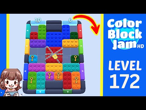 Color Block Jam Level 172 Solution Walkthrough