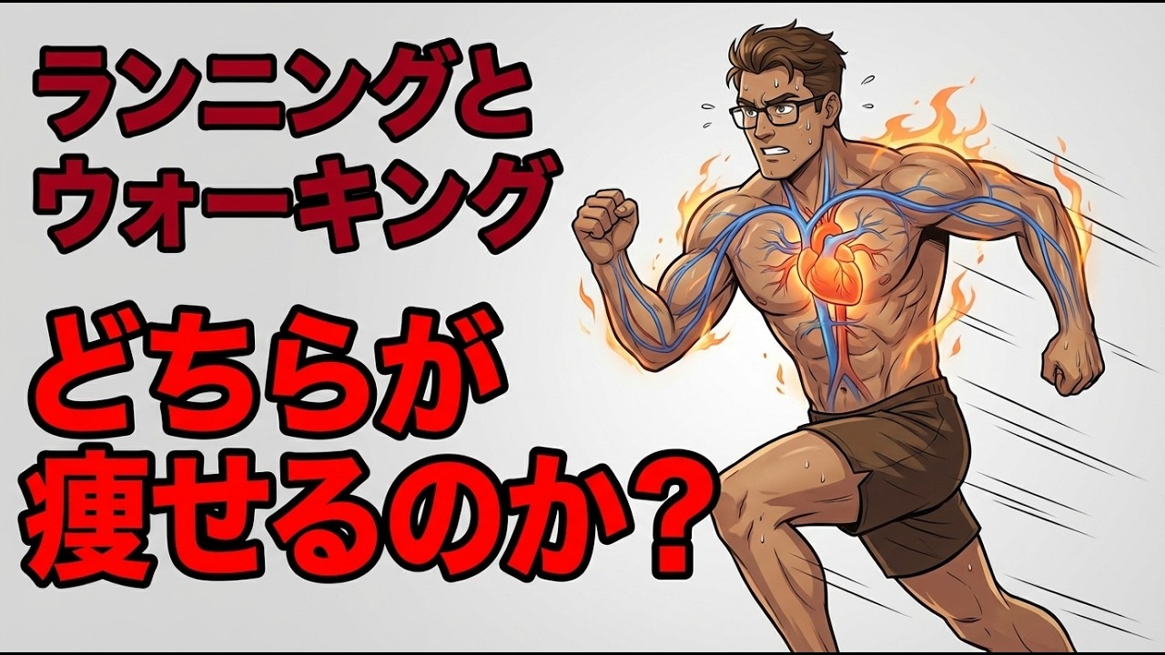 ランニングvsウォーキング、痩せるのはどっち？脂肪燃焼の科学で出た意外な正解