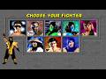 Mortal Kombat 1 MUGEN Scorpion Gameplay Playthrough