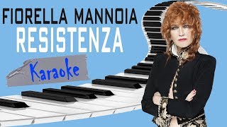 FIORELLA MANNOIA - Resistenza KARAOKE (Piano Instrumental)