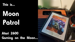 This is Moon Patrol for the Atari 2600