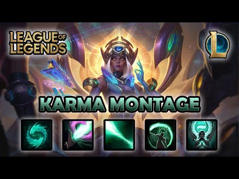 KARMA MONTAGE - 300 IQ | Odyssey Karma Skin  | League of Legends