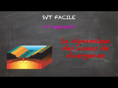 SVT FACILE - 1ère spé. - La dynamique des zones de divergence
