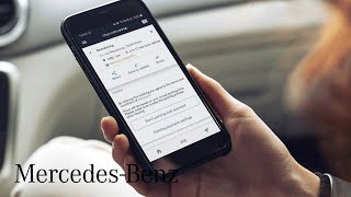 Mercedes Benz Parking Search via MercedesMe App
