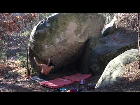 Fontainebleau - Cuisinière crête Sud - La mouche (7B+)