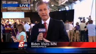 Joe Biden, Mitt Romney Campaign in Minnesota this Week