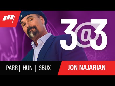 3@3 with Jon Najarian - March 19, 2021 - PARR, HUN, SBUX