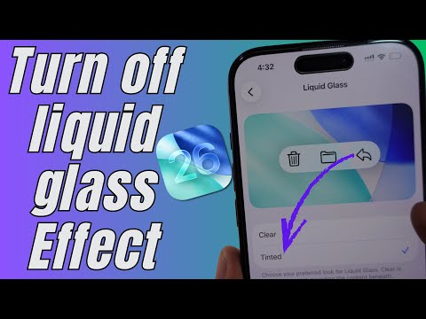 How to Turn off Liquid Glass on iPhone 17, 16, 15, 14, 13, 12 - (iOS 26.2)