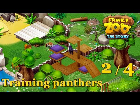 Family Zoo: The Story Training Panthers level 2 / 4 and Training