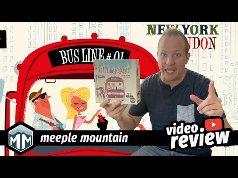 Get on Board: New York & London - How to Play & Review - Boardgame Brody