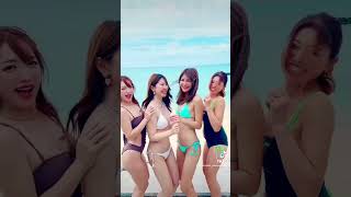 水着でジャンプ?❤️ in 沖縄