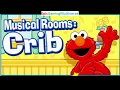 Sesame Street Musical Rooms Cribs WalkThrough Gameplay Part 1 Creating Music