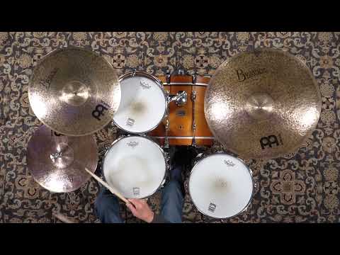 Meinl 15" Byzance Dark Big Apple Hi-Hat Cymbals (Pair) Rare Pair READ DESCRIPTION image 12