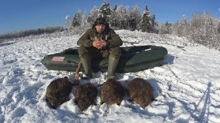 Сапоги для рыбалки и охоты зимой